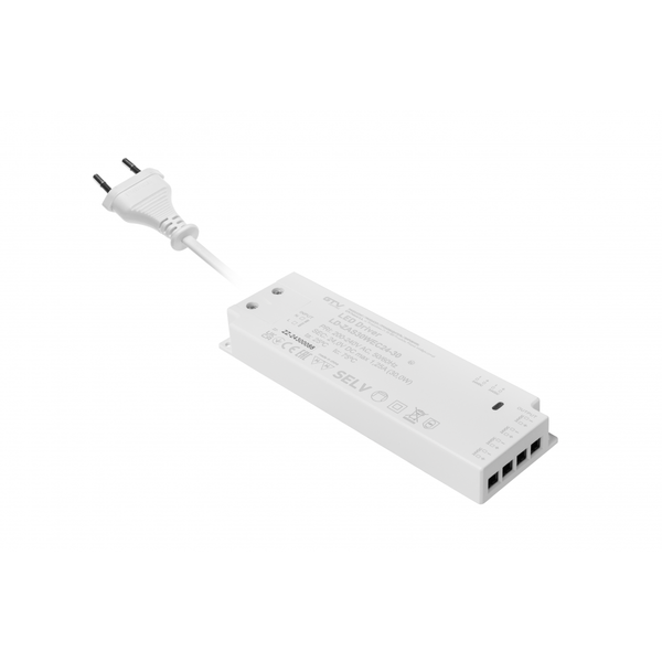 Power supply EASY CLICK, DC24V, 30 W, input AC220-240V, IP20 image 2