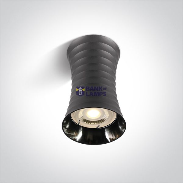 DARK CHROME GU10 10W 100-240V image 1