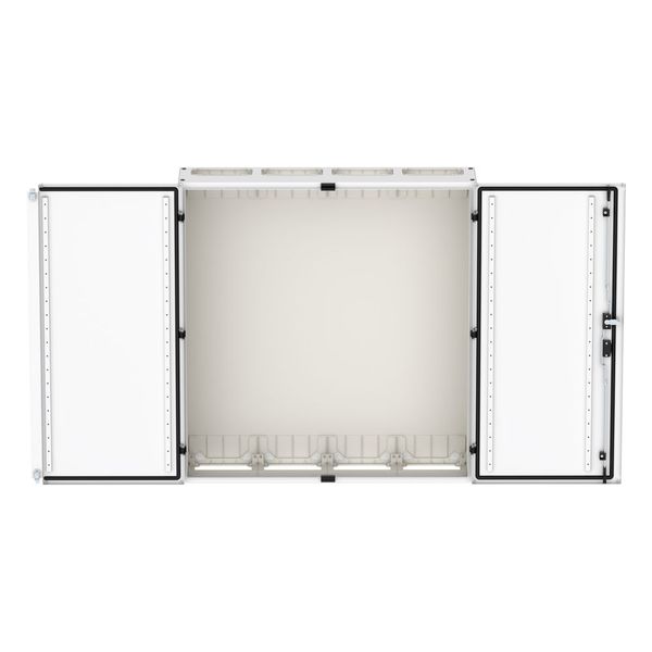 Wall-mounted enclosure EMC2 empty, IP55, protection class II, HxWxD=1100x1050x270mm, white (RAL 9016) image 4