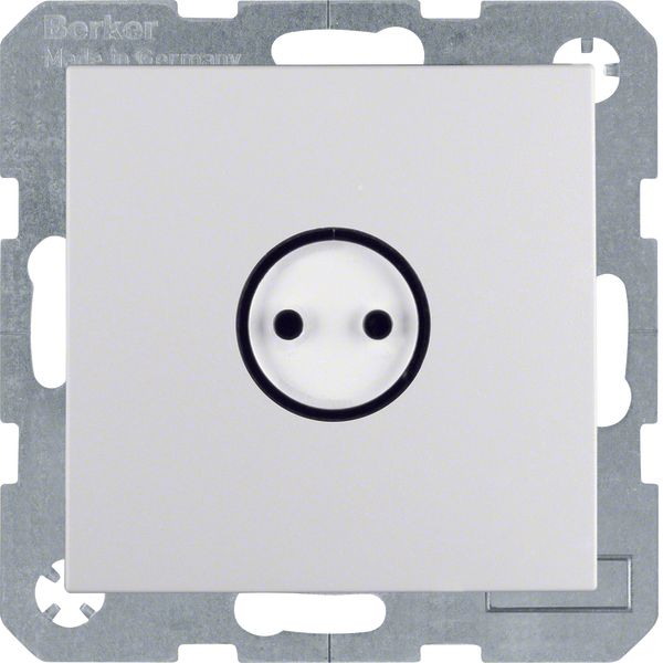 SCHUKO soc.out. hinged cover f.accessible const.,S.1/B.3/B.7,p.white m image 1