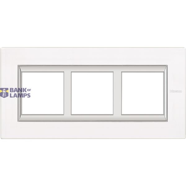 AXOLUTE - PLACCA 2X3P 57MM VETRO BIANCO image 2