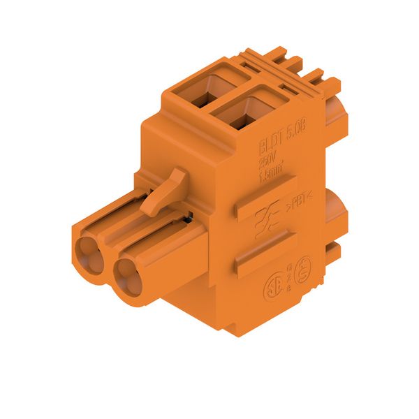 PCB plug-in connector, female plug, 5.08 mm, Number of poles: 2, 90°/270°, Screw connection, Clamping range, max. : 3.31 mm², Box image 2