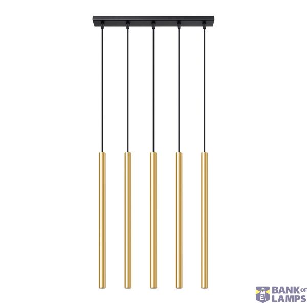 PASTELO 5L HANGING LAMP GOLDEN GLOSS G9 5X8W IP20 image 3