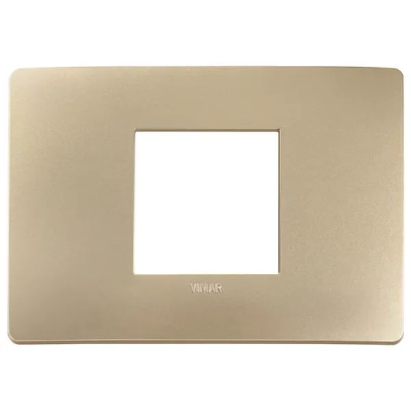 PlanaUp 2Mcentr. cover plate, champagne image 1