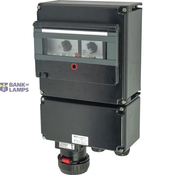 W SOCKET 32A-5P-6H/400V ELCB image 1