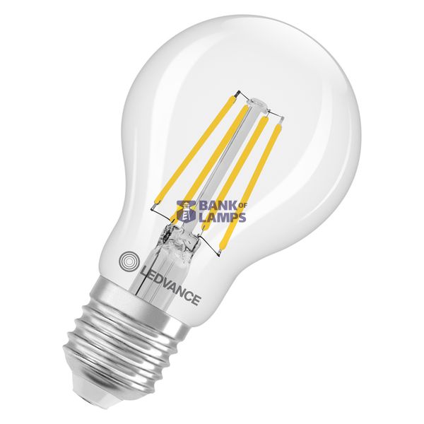 LEDCLA75DIM 7.8W 830 FILCL E27 P LEDV image 1