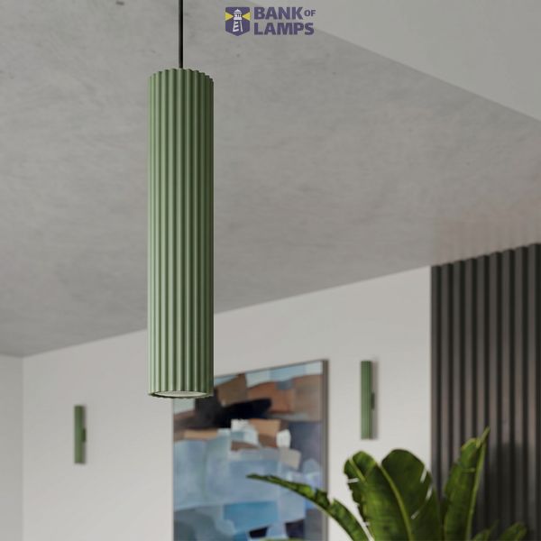 Ceiling lamp KARBON 10 sage image 8