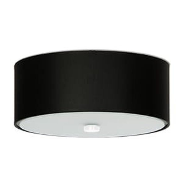 CEILING LAMP SCALE 30 BLACK E27 3X60W IP20 image 1