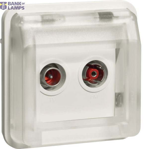 Radio/TV, wall box, W.1, polar white image 1