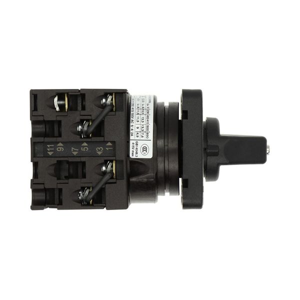 T0-3-8401/E Reversing switches, T0, 20 A, flush mounting, 3 contact unit(s), Contacts: 5, 60 °, maintained, With 0 (Off) position, 1-0-2, Design number 8401 image 28