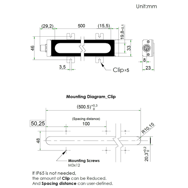 LineLIGHT Fusion 500 24V RGB Clip image 2