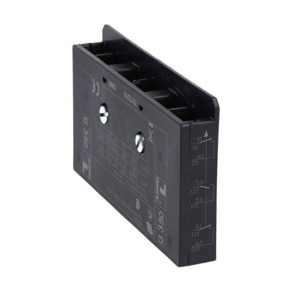 Faston terminals. Auxiliary contacts for side mounting, for B… series contactors, 2NO+1NC or 1NO+2NC reversible (SPST EA) image 1