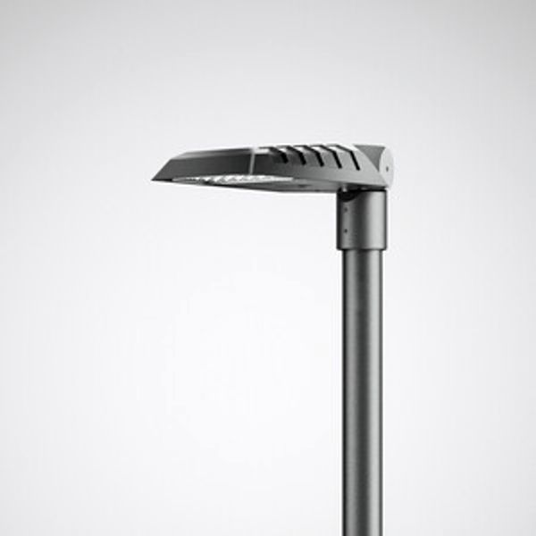 Post-top luminaires Lumega IQ 50N CLO (switchable) Lens Grey ET 30W 3200lm 70 asymmetric wide (AB2L) IP66 IK08 5 SDCM image 1