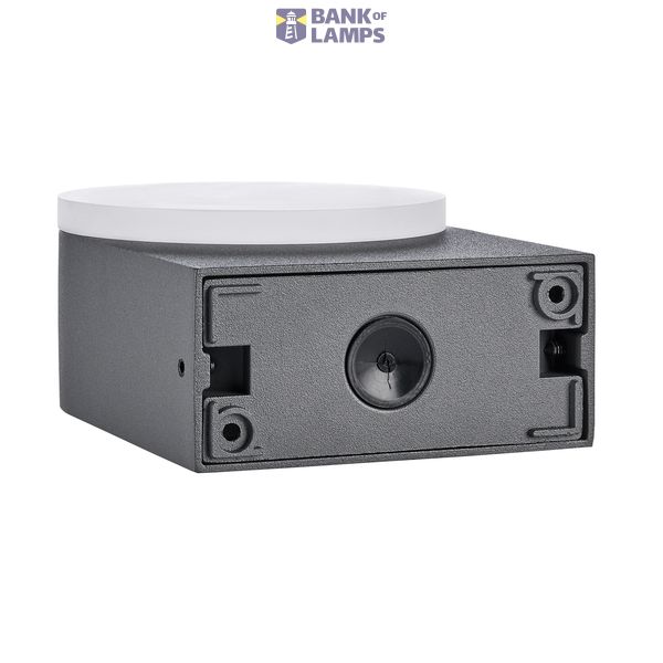 Zelda LED Large Up 11W 560lm 3000K IP54 anthracite image 4