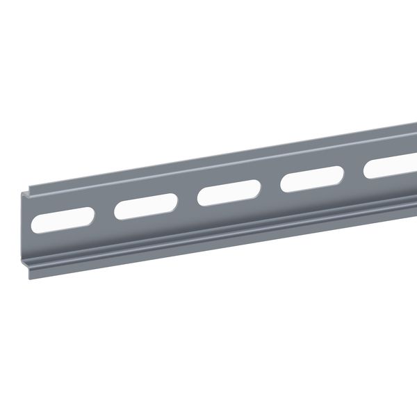 Mounting rail symmetric perforated type B 35×7.2mm 2000mm image 1