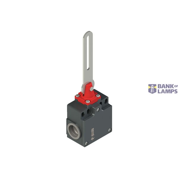 Safety switch with slotted hole lever image 1