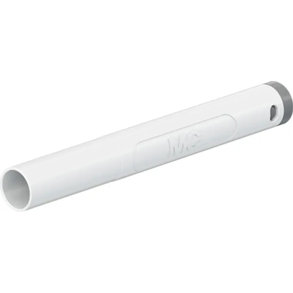 4 mm plug, crimp connection, 1.0 mm², CAT II/CAT III, white, 66.2042-29 image 1