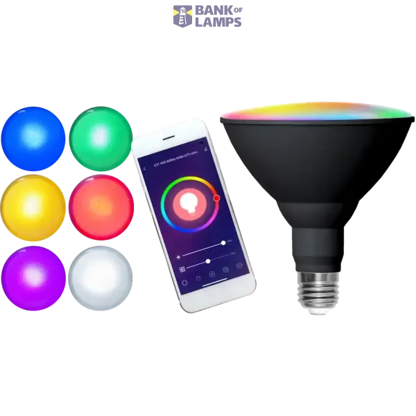 LED Lamp E27 PAR38 Smart Spotlight Outdoor image 1