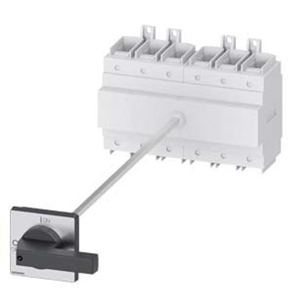 SENTRON, 3LD switch disconnector, main control switch, 6-pole, Iu: 160 A image 1