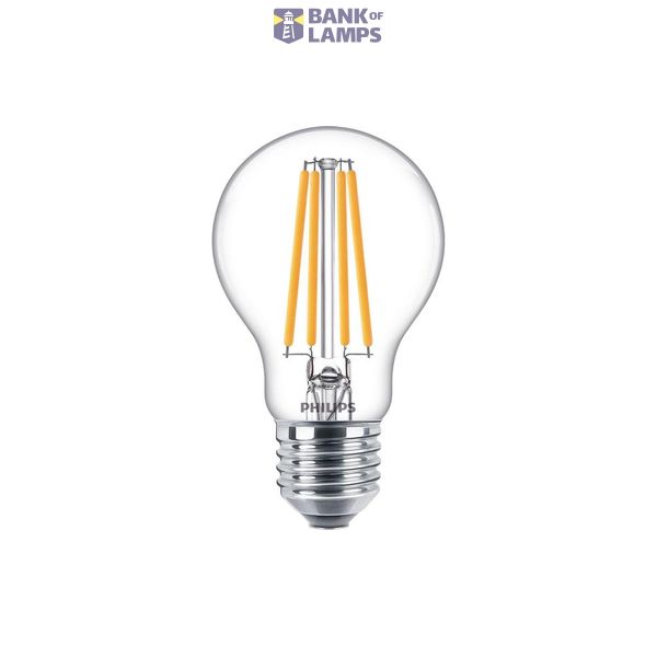LED bulb Classic A60 10.5W/100W E27 2700K 1521lm NonDim 15Y clear BL image 1