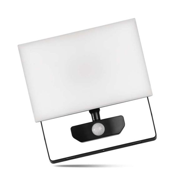 TAMBO LED floodlight with PIR sensor 51W neutral white image 1