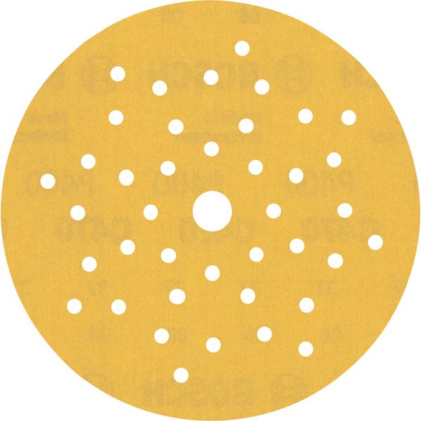 EXPERT C47 Sandpaper with multihole for Random Orbital Sanders 125 mm, G 4 5-pc image 1