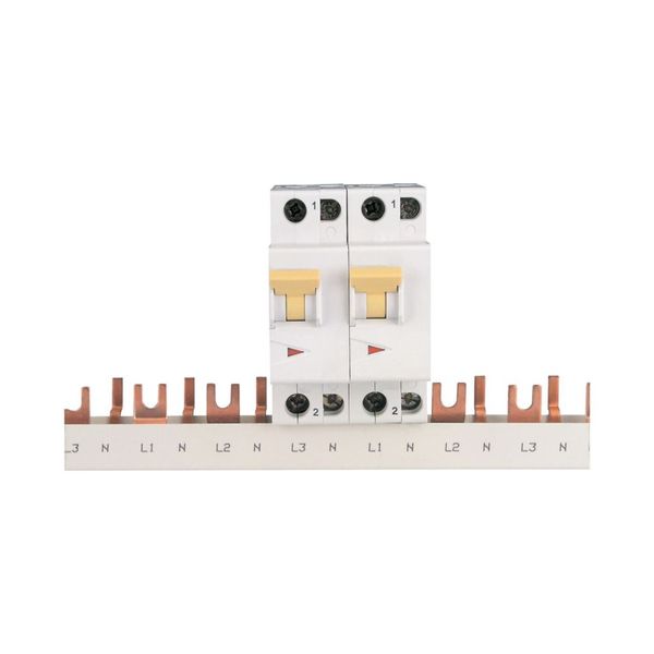 Z-GSV-16/3P+3N Phase busbar, 4-phases, 16qmm, fork connector+pin, 1m image 6
