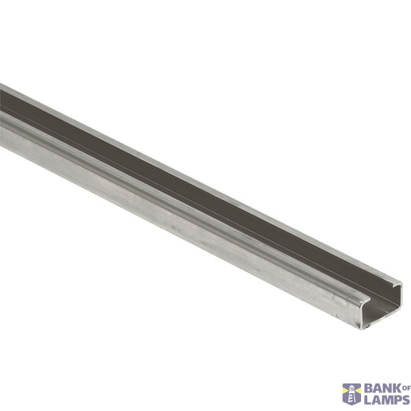 DIN Rail Profile 038971 2m Galvanized Steel image 2