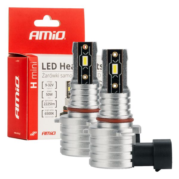 LED Headlights H-mini Series HB3 9005/HIR1 9011/H10 AMiO-03334 image 1
