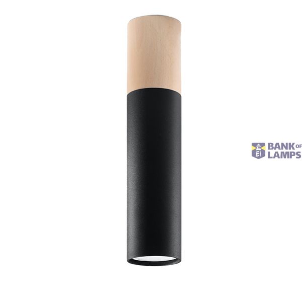 SPOT PABLO BLACK GU10 1X40W IP20 image 2
