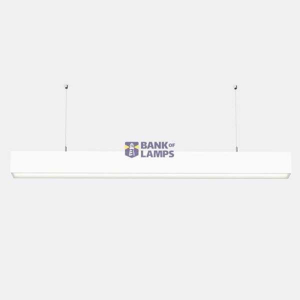 Lineal lighting system Infinite Pro 854mm Suspended Hexa-Cell 22.785W LED warm-white 3000K CRI 80 DALI D4i Black IP40 984lm image 1