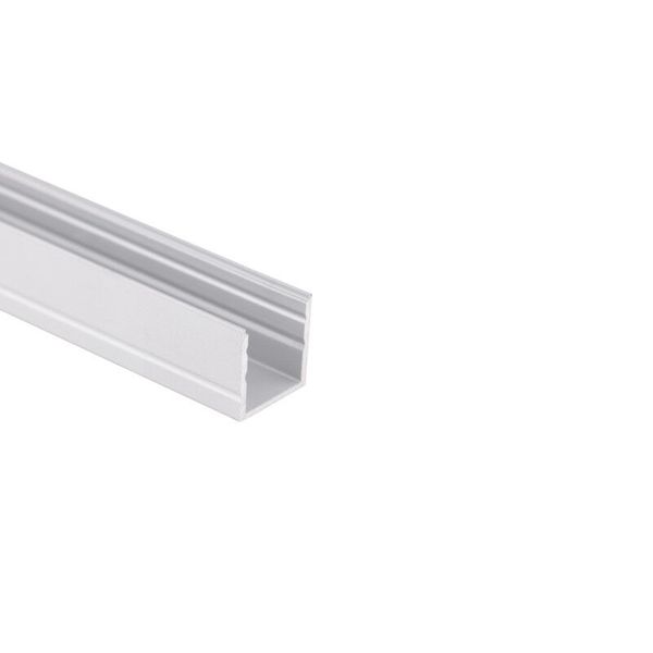 Attached aluminum profile PY 15x15mm without diffuser 2m image 1