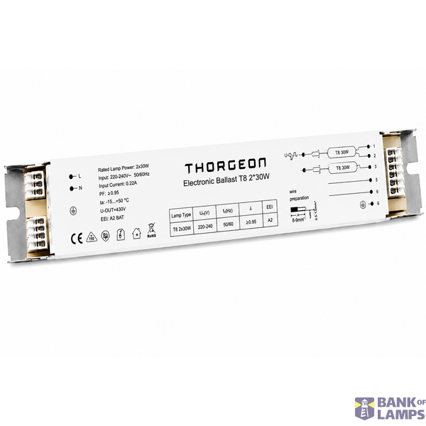 Electronic Ballast T8 2*30W image 1