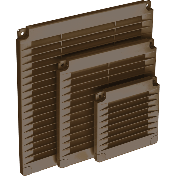 grille with plugs 250x250 brown image 1