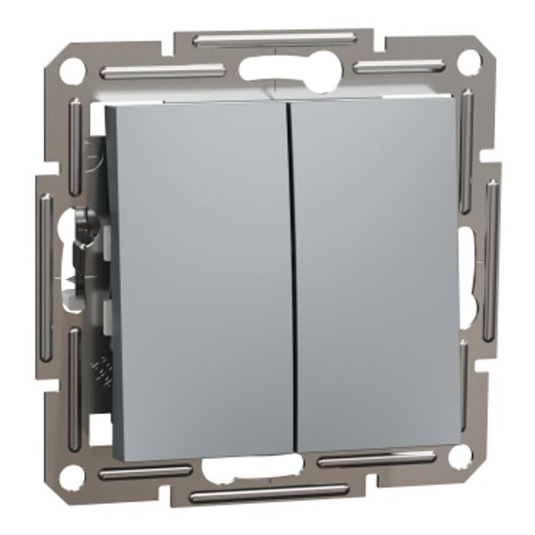 Asfora-1p 2-circ sw-10AX screwless stl image 1