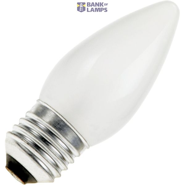 Incandescent Bulb C35 230V 60W E27 frosted Bellight image 1