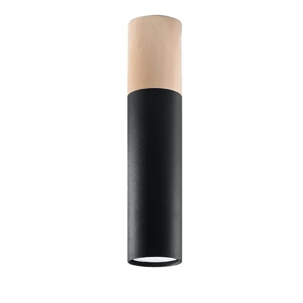 SPOT PABLO BLACK GU10 1X40W IP20 image 1