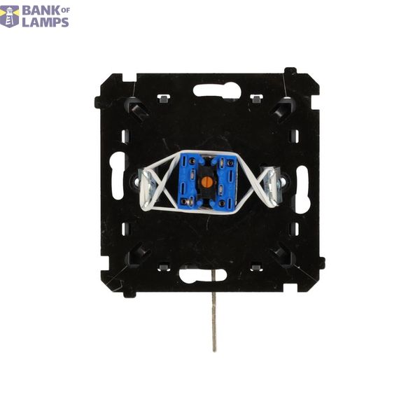 Single break push button with pictogras, (module), Simon 24, IP20/IP44, 10AX, 10A, black matt image 1