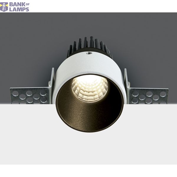 BLACK LED 3W WW 36deg 350mA IP20 DARK LIGHT TRIMLESS image 1