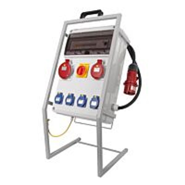 Switchboard ZSFV40101000.1/3952 construction site 40A 230/400V IP54 portable stand image 1