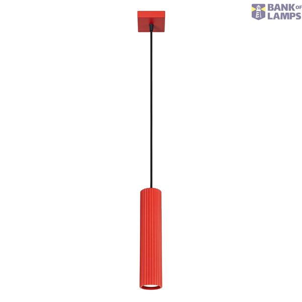 Pendant lamp KARBON 1 red image 2