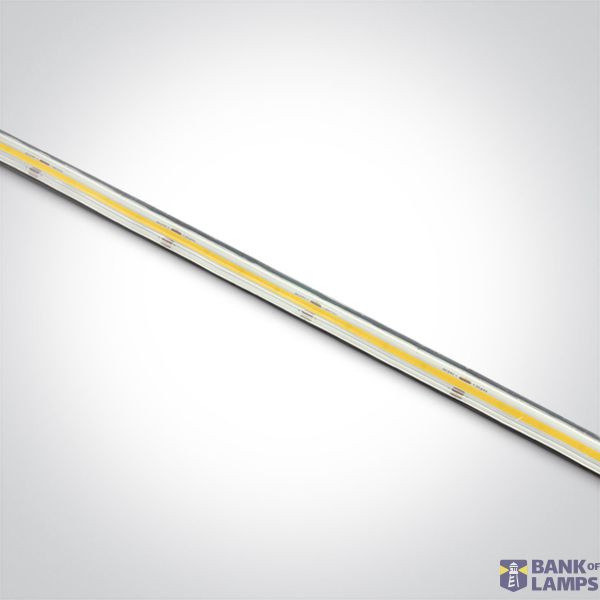 7839W/W COB LED STRIP 24V DC WW 5m ROLL 4W/m IP67 image 1