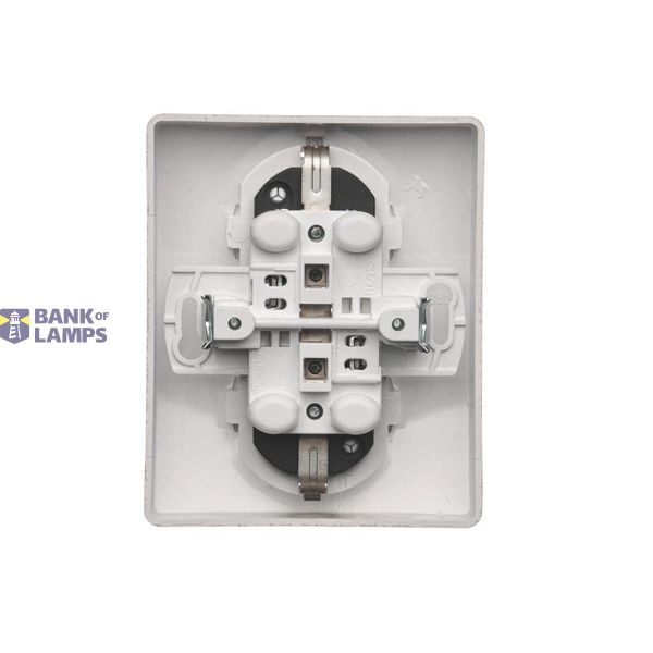 RTV final aerial socket, separated, module, champagne matt image 1
