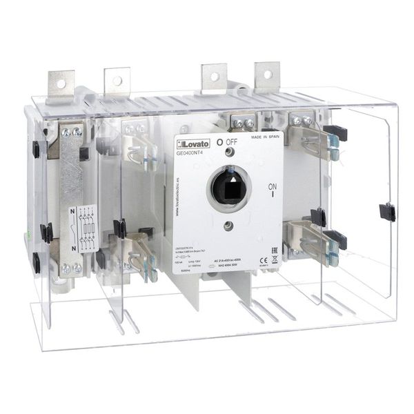 Four-pole switch disconnector, with NH fuse holder, 250A image 1