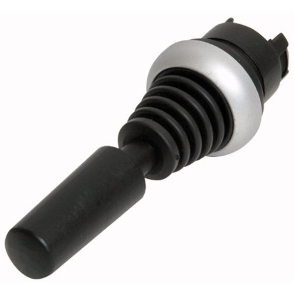 M22-WRJ4 Joystick, with one operating point per operating direction, With plastic shaft, 4 positions, Bezel: titanium, maintained, in every position image 2