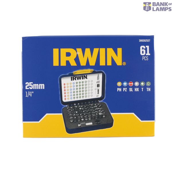 Bit set 61X 25mm with bit holder image 2