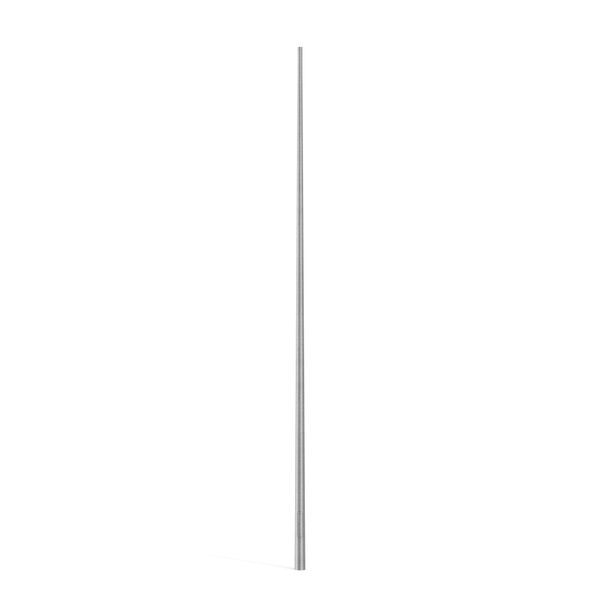 Steel pole D 168 H 8000 d 76 colour: uncoated image 2
