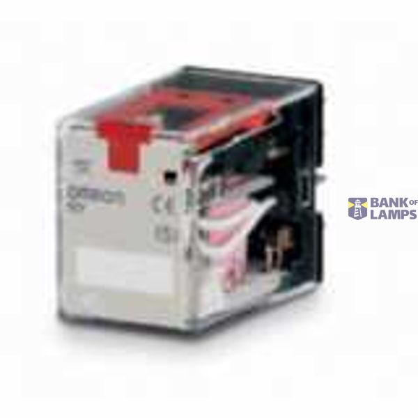 Relay, plug-in, 14-pin, 4PDT, 5 A, mech & LED indicators, lockable pus MYS 4303H image 2