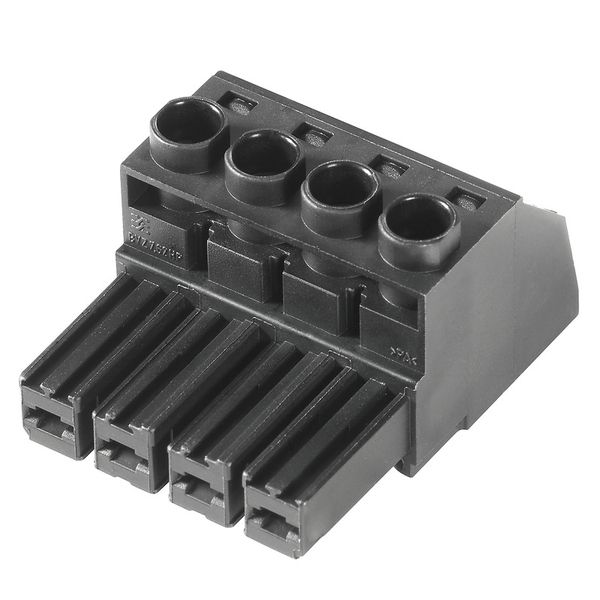 PCB plug-in connector, female plug, 7.62 mm, Number of poles: 8, 180°, Clamping yoke connection, Clamping range, max. : 10 mm², Box image 3