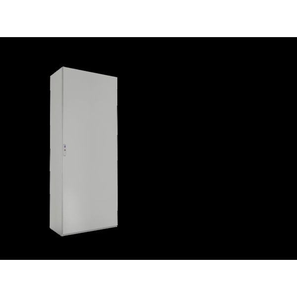 VX SE free-standing enclosure system, WHD: 800x2000x400 mm, sheet steel image 2
